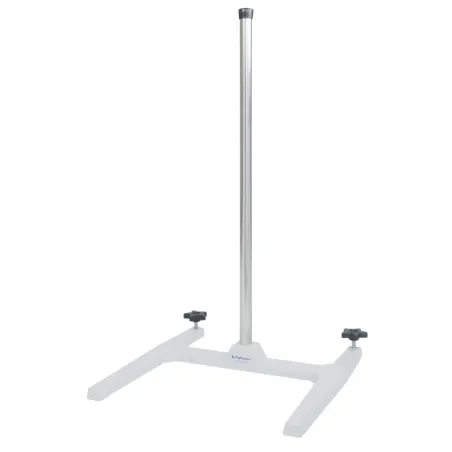 Stand -  Base with 28 x 1 in stand rod - cast zinc-aluminum epoxy coated base and 304 SS rod